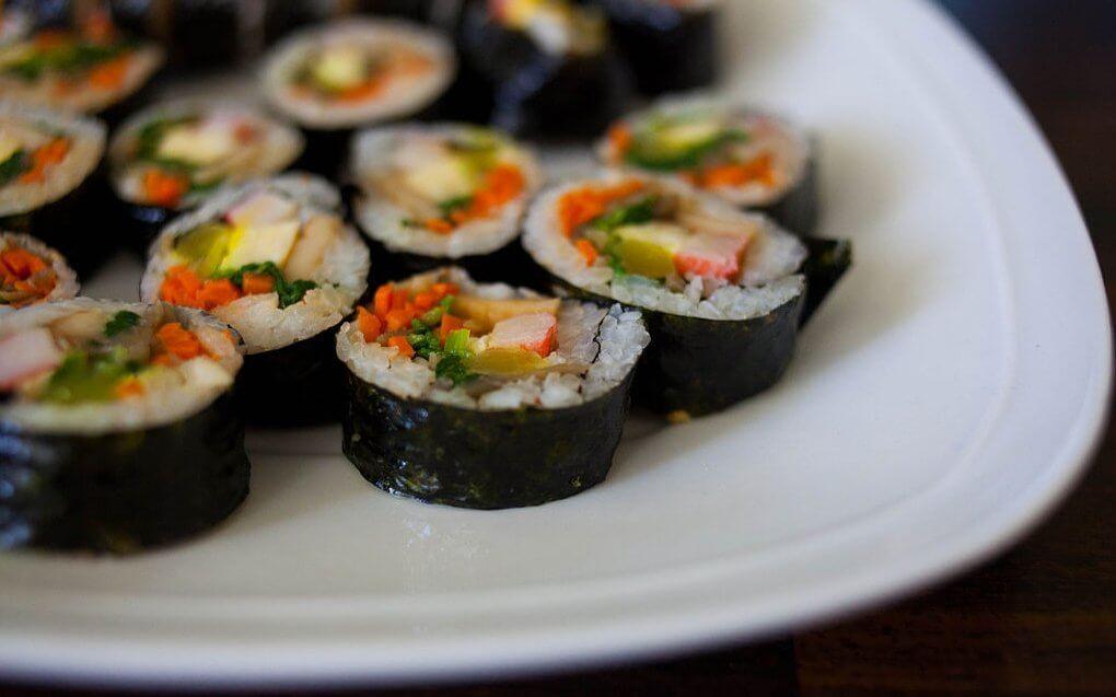 Gimbap (Korean Seaweed Rice Rolls) - Chrisse En Place