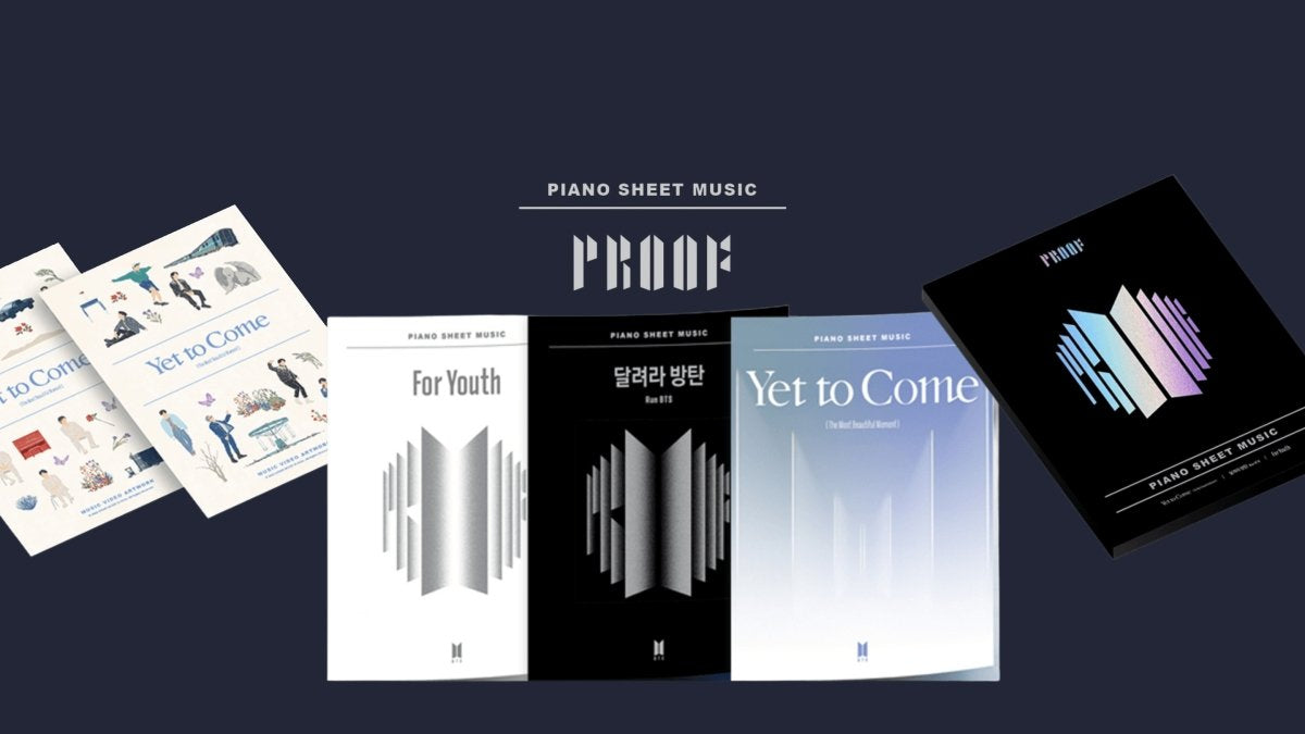 BTS Piano Score Book | Your Kpop Store - Daebak