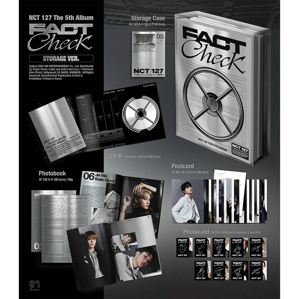 NCT127 5th Album: Fact Check Storage Version