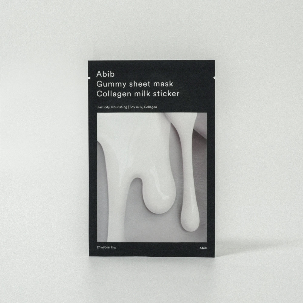 Abib Gummy Sheet Mask Collagen Milk Sticker 27ml X 10ea - Daebak
