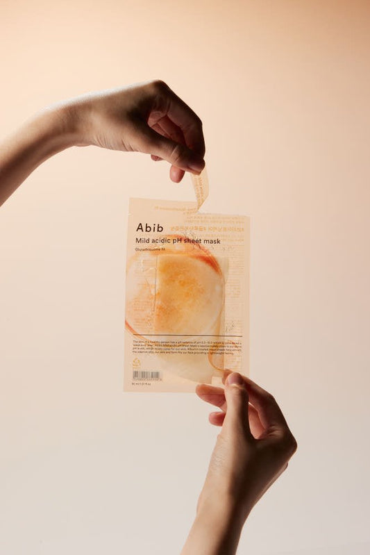 Abib Mild acidic pH sheet mask Glutathiosome fit 30ml X 10ea - Daebak