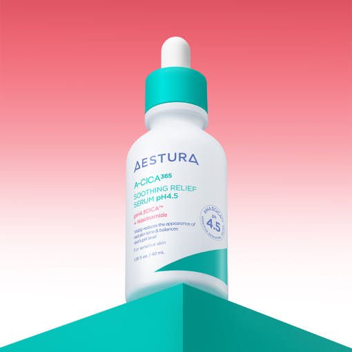 AESTURA A-CICA 365 SOOTHING RELIEF SERUM pH4.5 40ml - Daebak