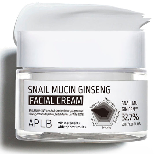 APLB Snail Mucin Ginseng Facial Cream 55ml - Daebak