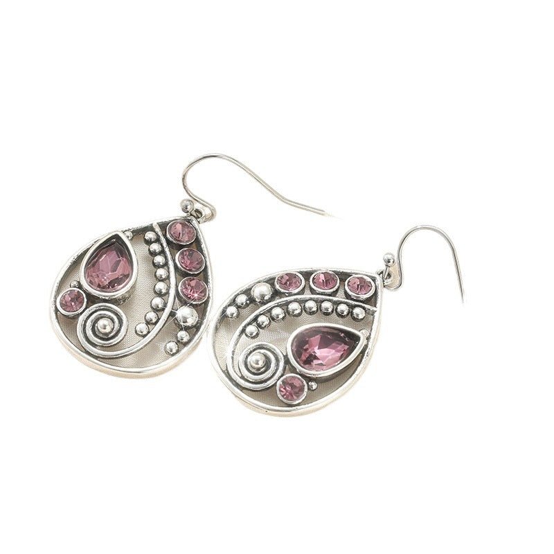 Beautiful Copper Korean Style Simple Geometric Earrings - Daebak