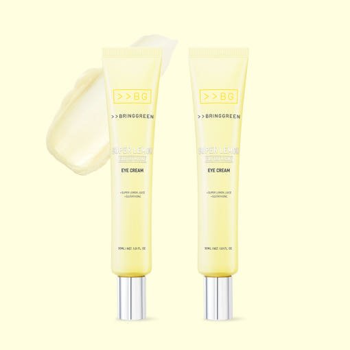 BRINGGREEN Super Lemon Glutathione Eye Cream Double Pack (30ml+30ml) - Daebak