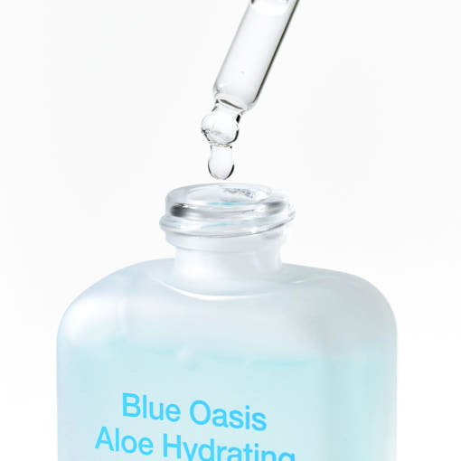 【By Wishtrend】ブルーオアシス アロエ ハイドレーティング セラム 30ml