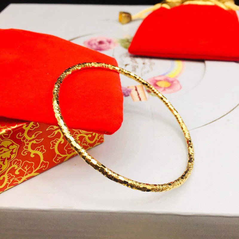 Car Colored Thread Korean Style Closed Bracelet - Daebak