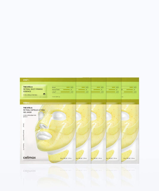 celimax The Vita-A Retinal 2-Step Gel Mask 4ea - Daebak