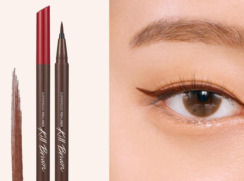CLIO Superproof Pen Liner 0.55ml (4 Colors) - Daebak