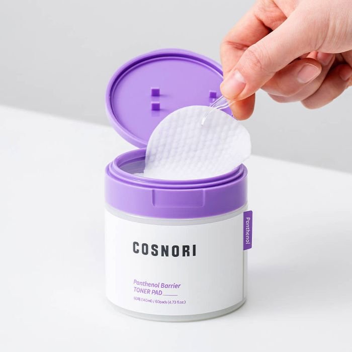COSNORI Panthenol Barrier Toner Pad 140ml/60ea - Daebak