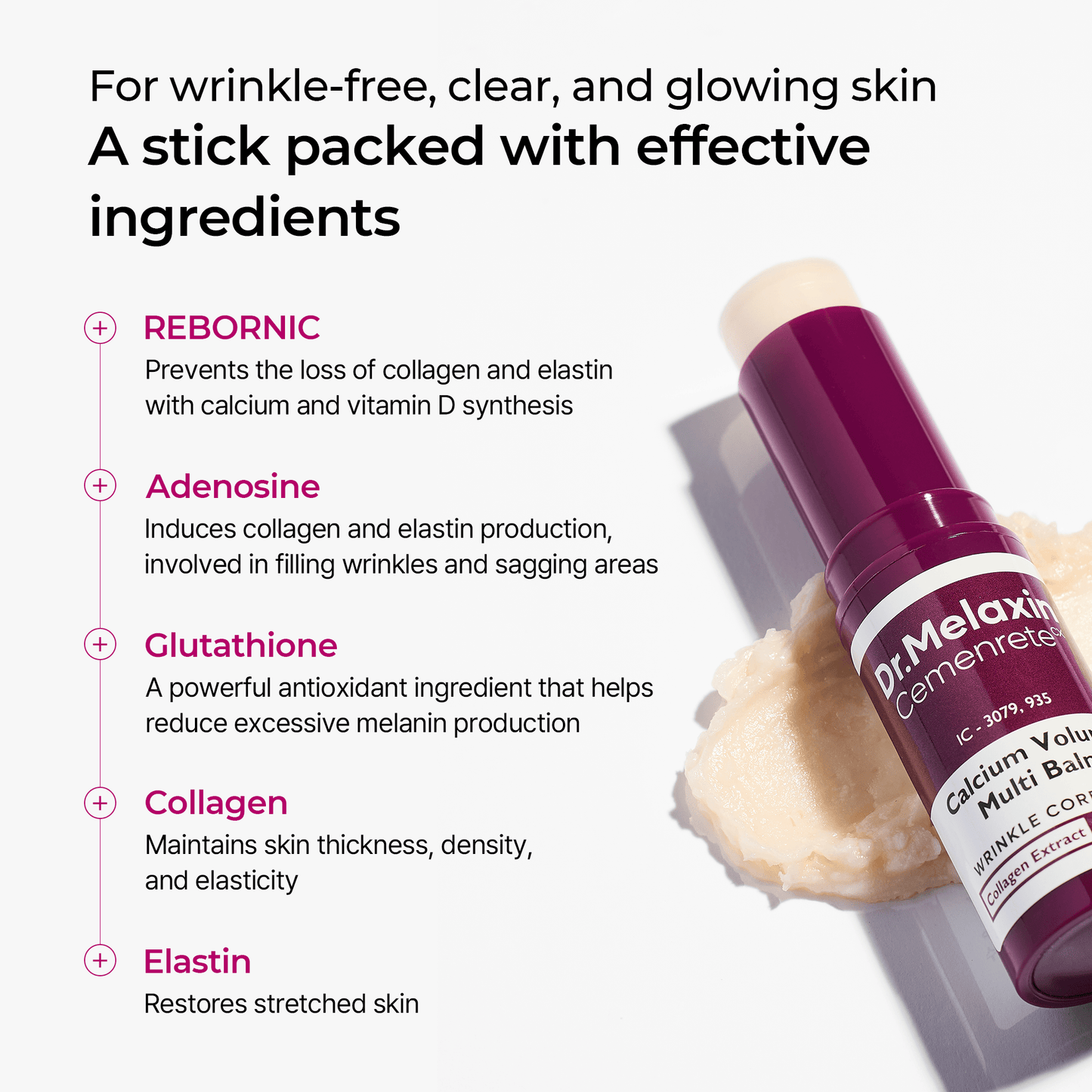 Dr. Melaxin Cemenrete Calcium Volume Multi Balm - Daebak