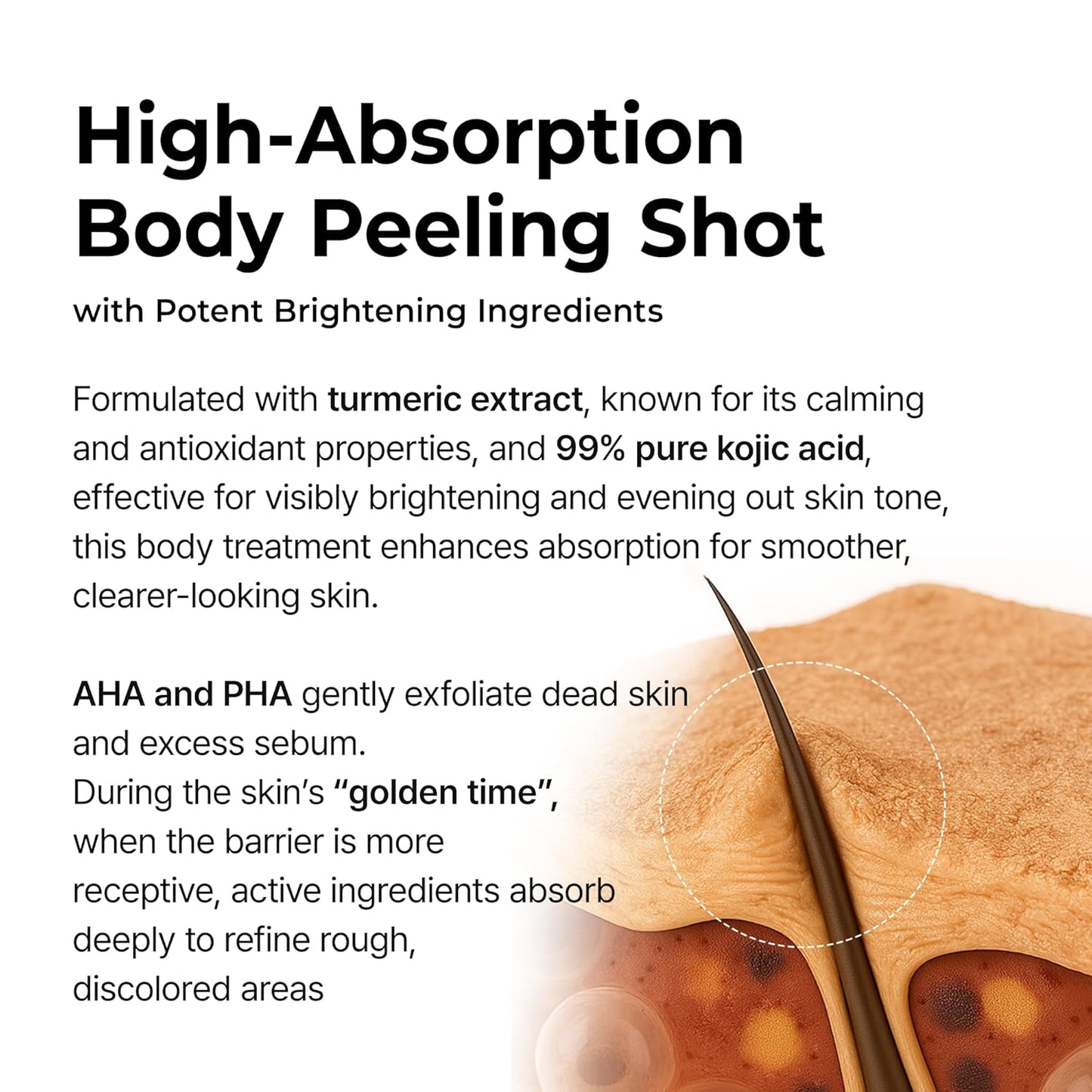 Dr. Melaxin Peel Shot Exfoliating Kojic Acid Turmeric Spray - Daebak