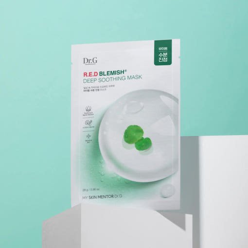 Dr.G RED BLEMISH Deep Soothing Mask 28g X 10ea - Daebak