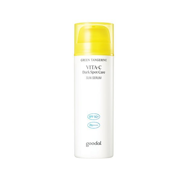 goodal Green Tangerine Vita-C Dark Spot Care Sun Serum SPF50+ PA++++ 50ml - Daebak