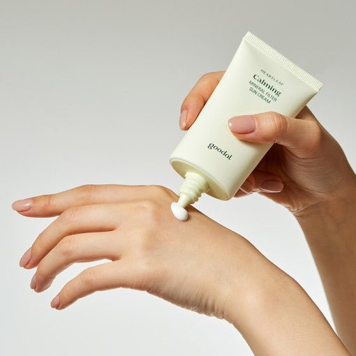 goodal Heartleaf Calming Mineral Filter Sun Cream 50ml SPF50+ PA++++ - Daebak