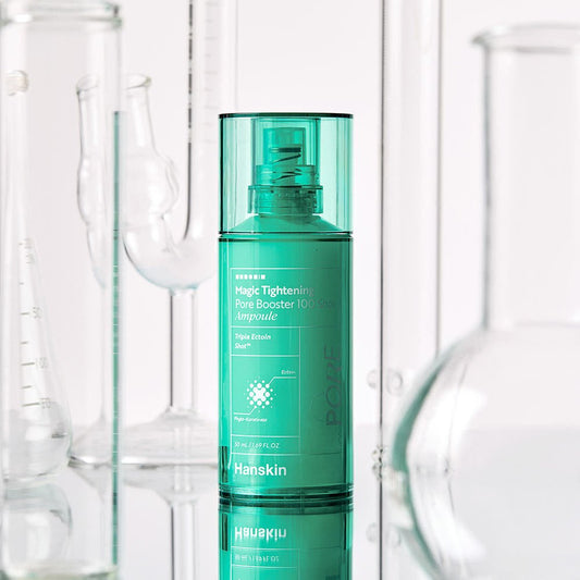 Hanskin Magic Tightening Pore Booster 100 Shot Ampoule 50ml - Daebak