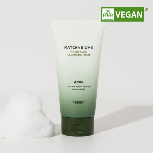 heimish Matcha Biome Amino Akne-Reinigungsschaum 150ml