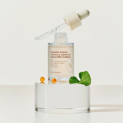 HEVEBLUE Salmon Caring Centella Ampoule 30ml - Daebak