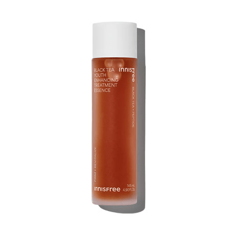 innisfree Black Tea Youth Enhancing Treatment Essence 145ml (BLACK TEA + PEPTIDE) - Daebak