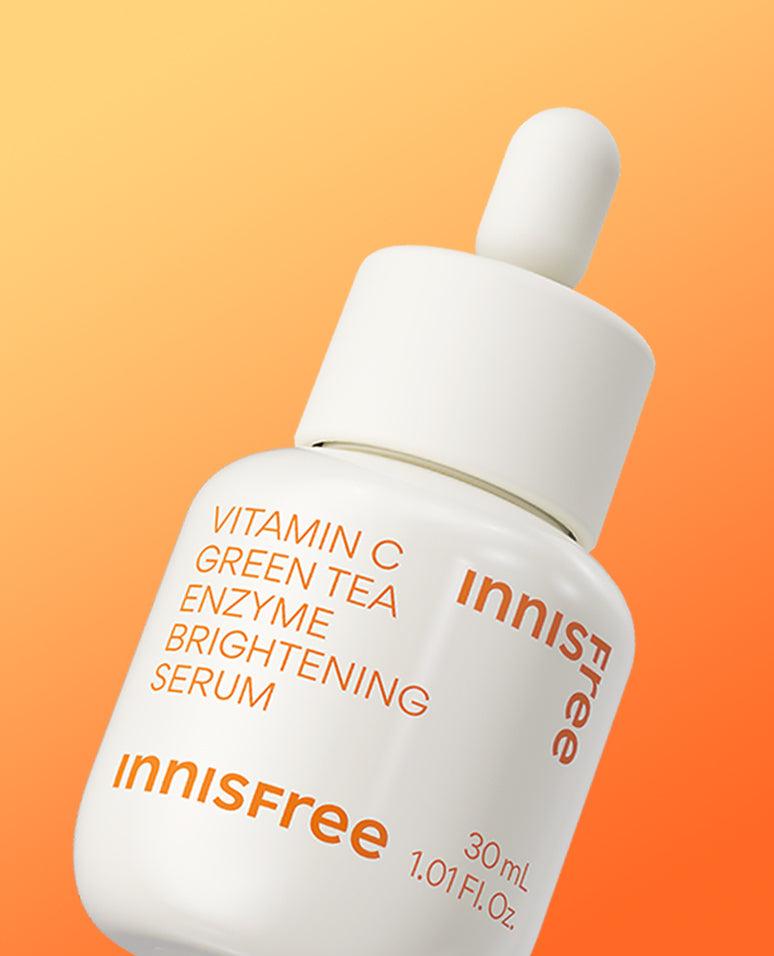 innisfree Green Tea Enzyme Vitamin C Brightening Serum 30ml - Daebak
