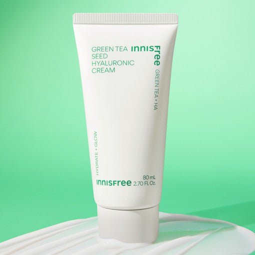 innisfree Green Tea Seed Hyaluronic Cream 80ml - Daebak