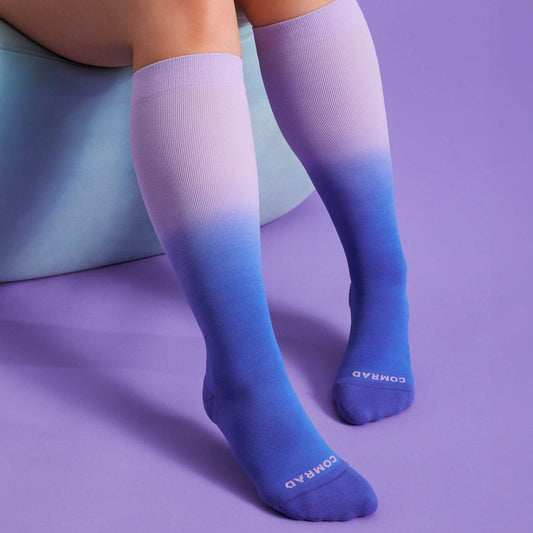 Knee-High Compression Socks - Ombre - Daebak