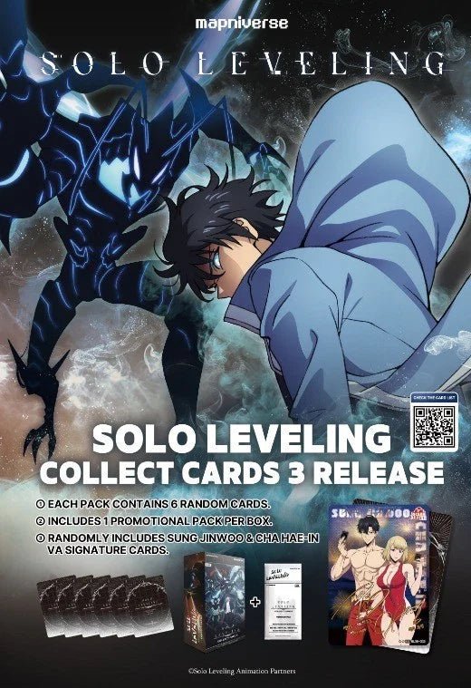 (Korean) Mapniverse Solo Leveling CCG: Collect Cards Vol. 3 Booster Box - Daebak