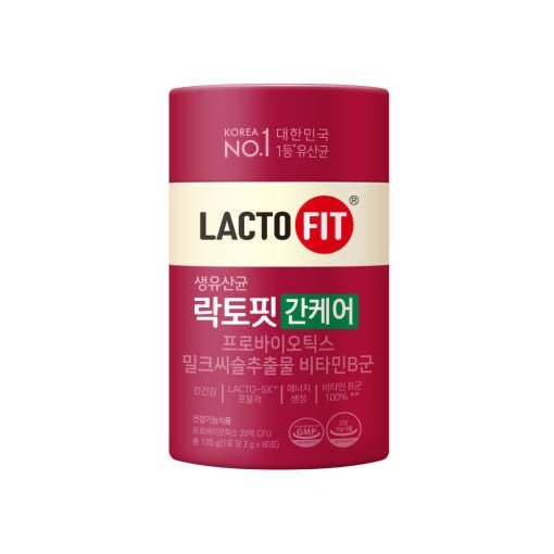 LACTO-FIT Probiotics Liver Care 120g(60 Sticks) - Daebak
