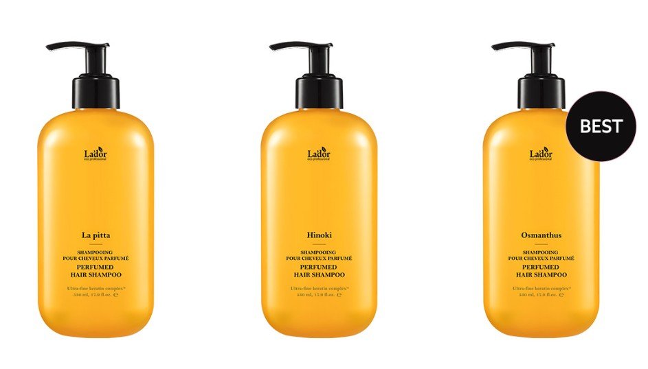 LADOR Perfumed Hair Shampoo 100ml (3types) - Daebak
