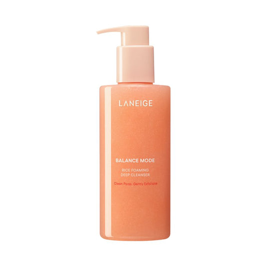 LANEIGE Balance Mode Rice Foaming Deep Cleanser 250ml - Daebak