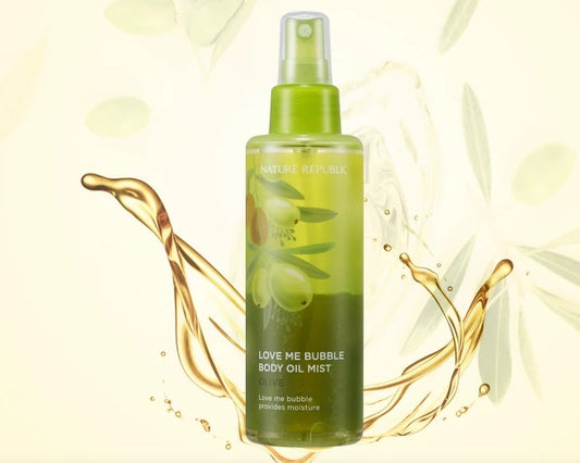 Love Me Bubble Body Oil Mist - Olive - Daebak