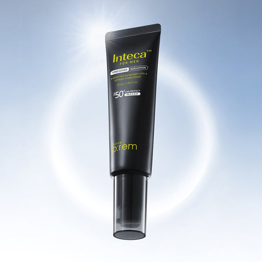 make p:rem INTECA For Men Tone Cover Sun Lotion SPF50+ PA++++ 50ml - Daebak