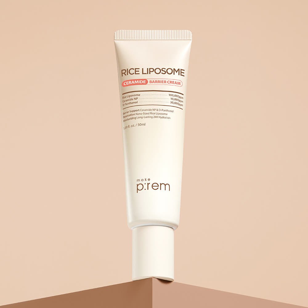 make p:rem Rice Liposome Ceramide Barrier Cream 50ml - Daebak
