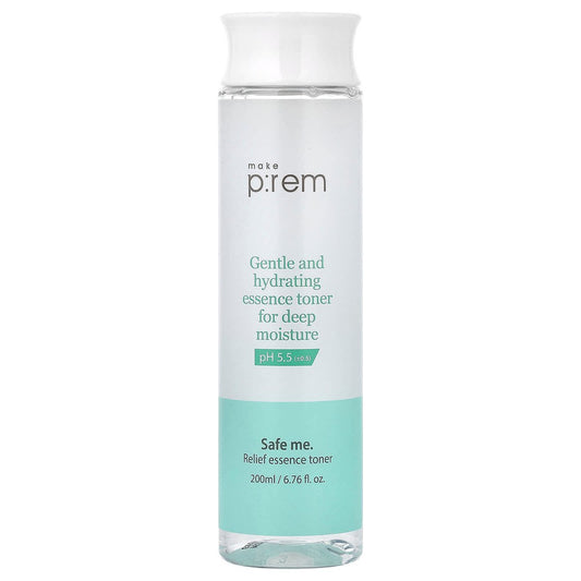make p:rem Safe Me. Relief Essence Toner 200ml - Daebak