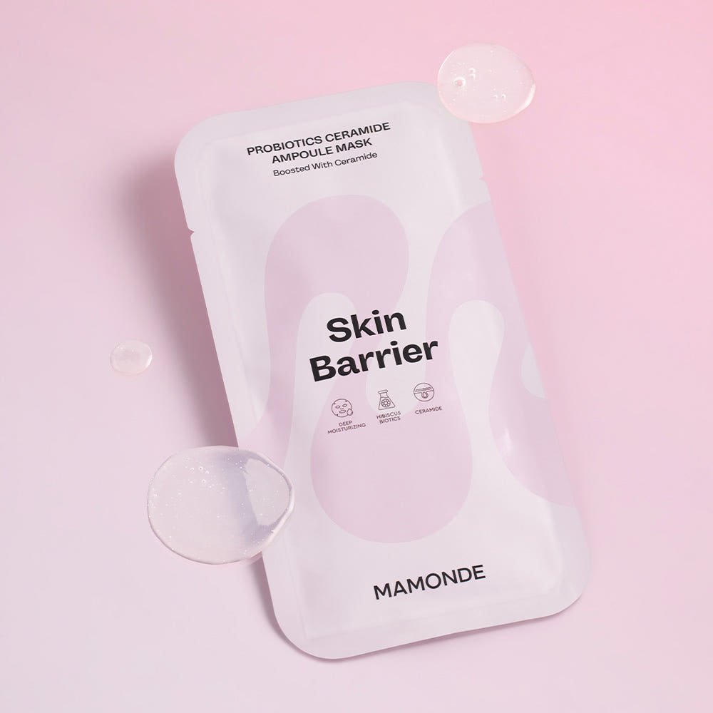 Mamonde Probiotics Ceramide Ampoule Mask 23ml X 10ea - Daebak