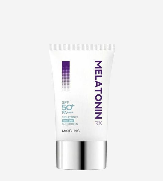 MAXCLINIC Melatonin Shot Watery Sunscreen RX SPF50+ PA++++ 50ml - Daebak