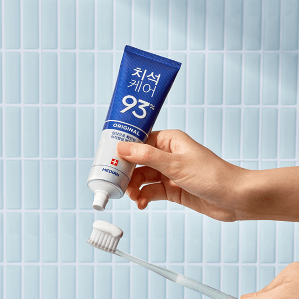 MEDIAN Tartar Toothpaste Original 120g*3 - Daebak