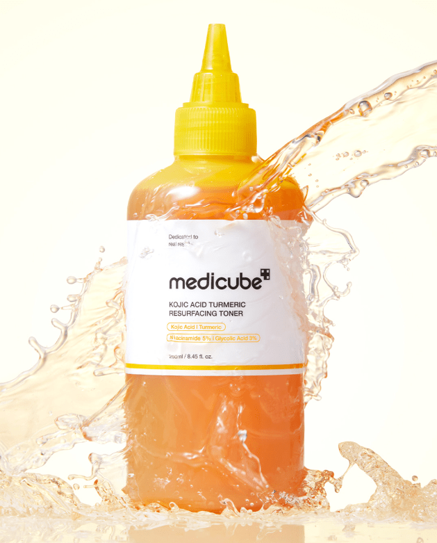 medicube Kojic Acid Turmeric Resurfacing Toner 250ml - Daebak