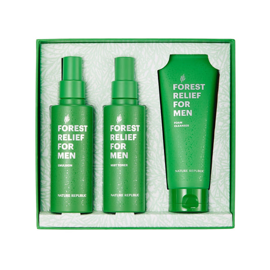 Nature Repubilc Forest Relief For Men Skin Care Set - Daebak
