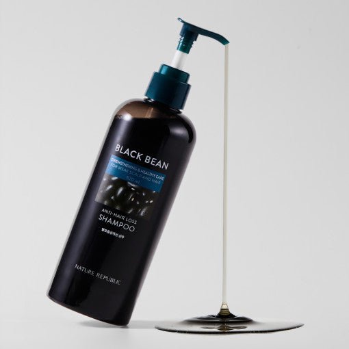 NATURE REPUBLIC Black Bean Anti Hair Loss Root Shampoo 520ml - Daebak
