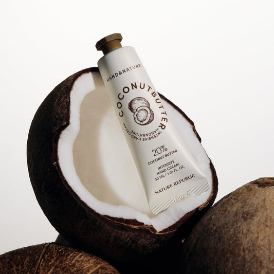 Nature Republic Hand & Nature Coconut Butter Intensive Hand Cream - Daebak