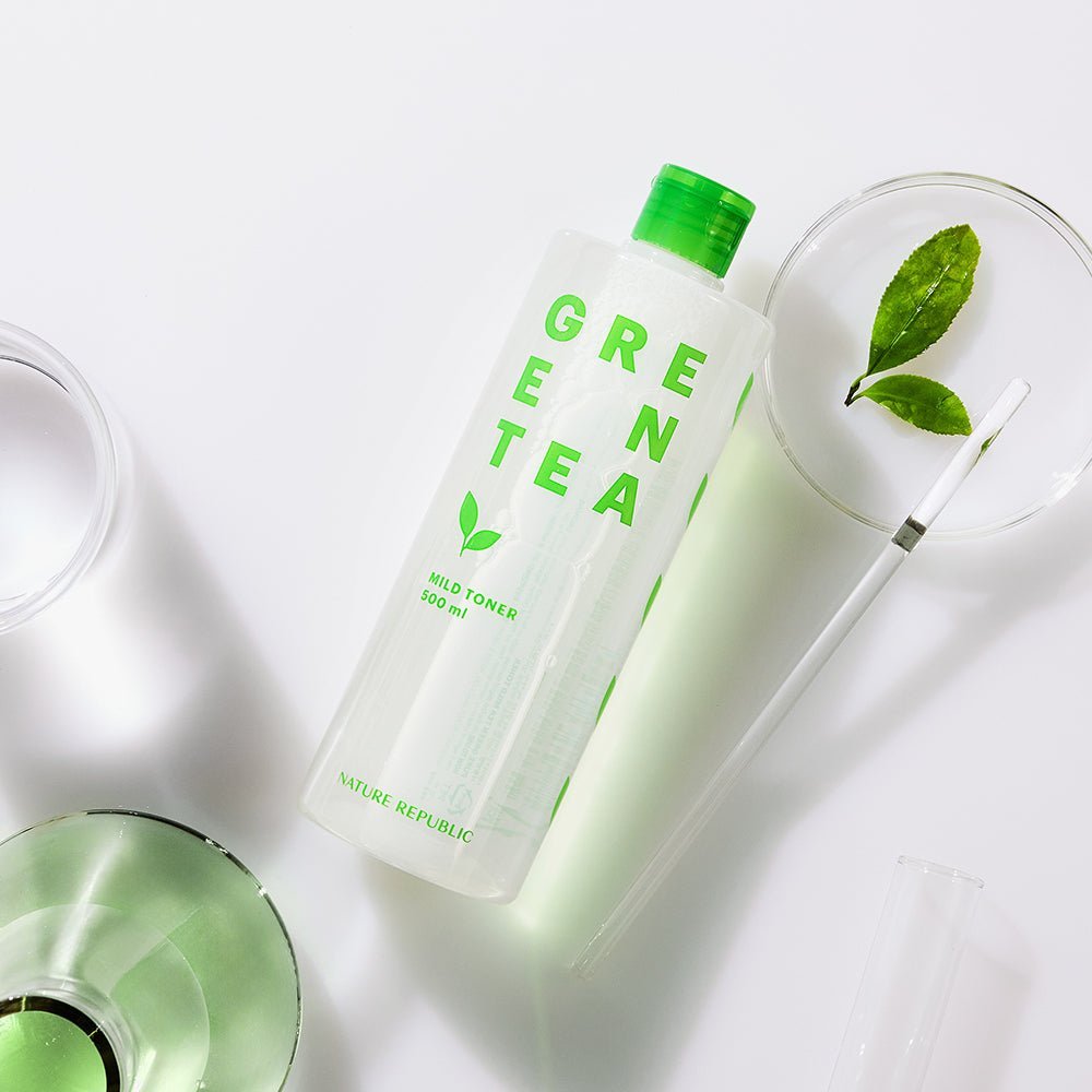 Nature Republic Pure Green Tea Big Toner Special Set - Daebak