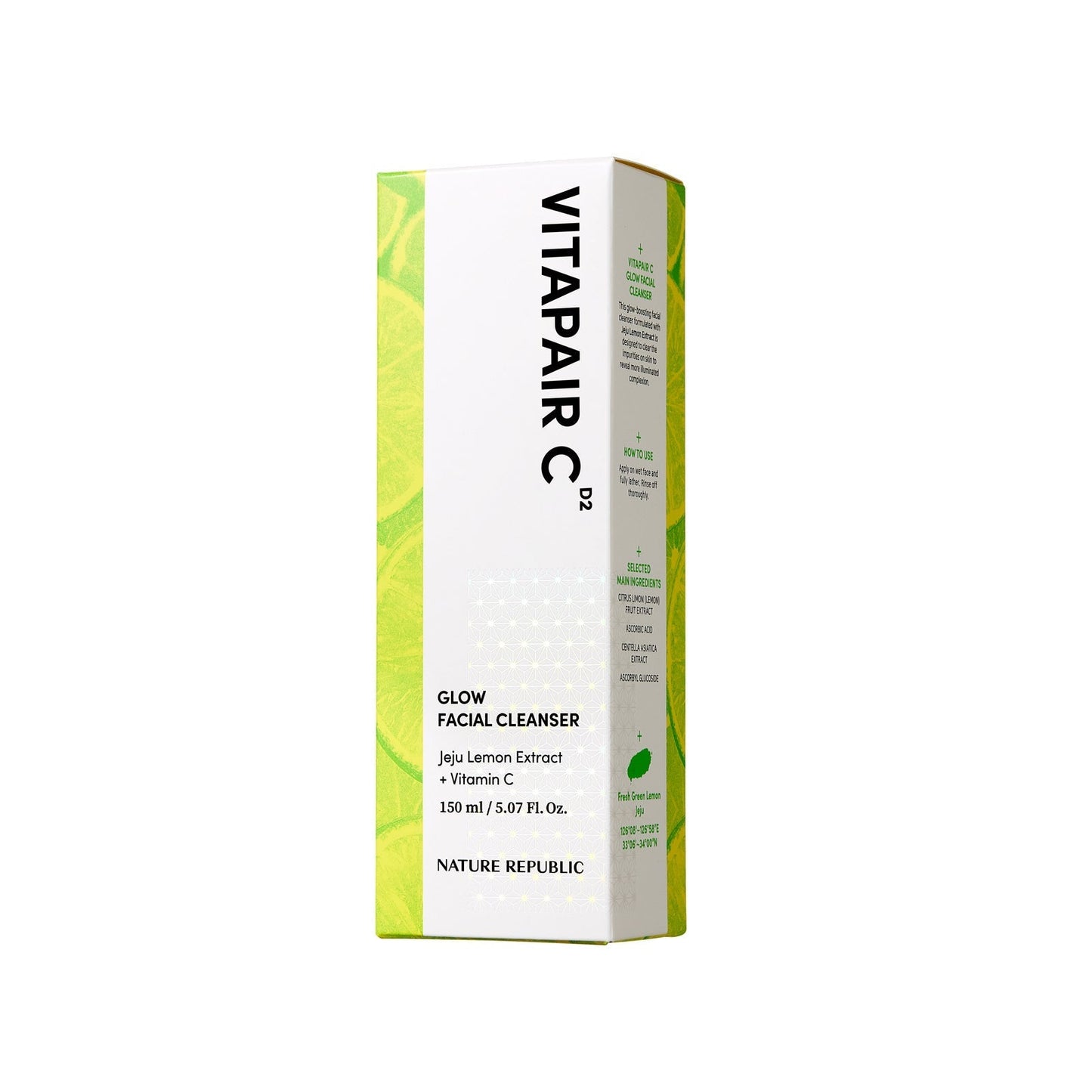 Nature Republic Vitapair C Glow Facial Cleanser - Daebak