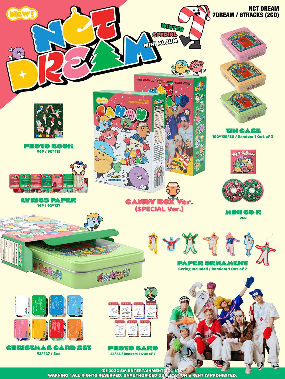 NCT Dream - Candy (Winter Special Mini Album) Special Ver. - Daebak