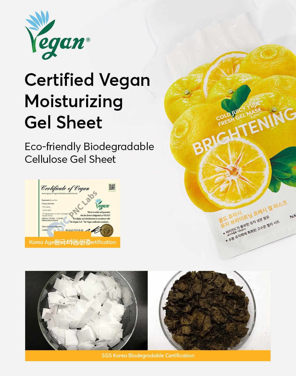 Nature Republic Cold Juicy Fresh Gel Mask Sheet Mangosteen Softening