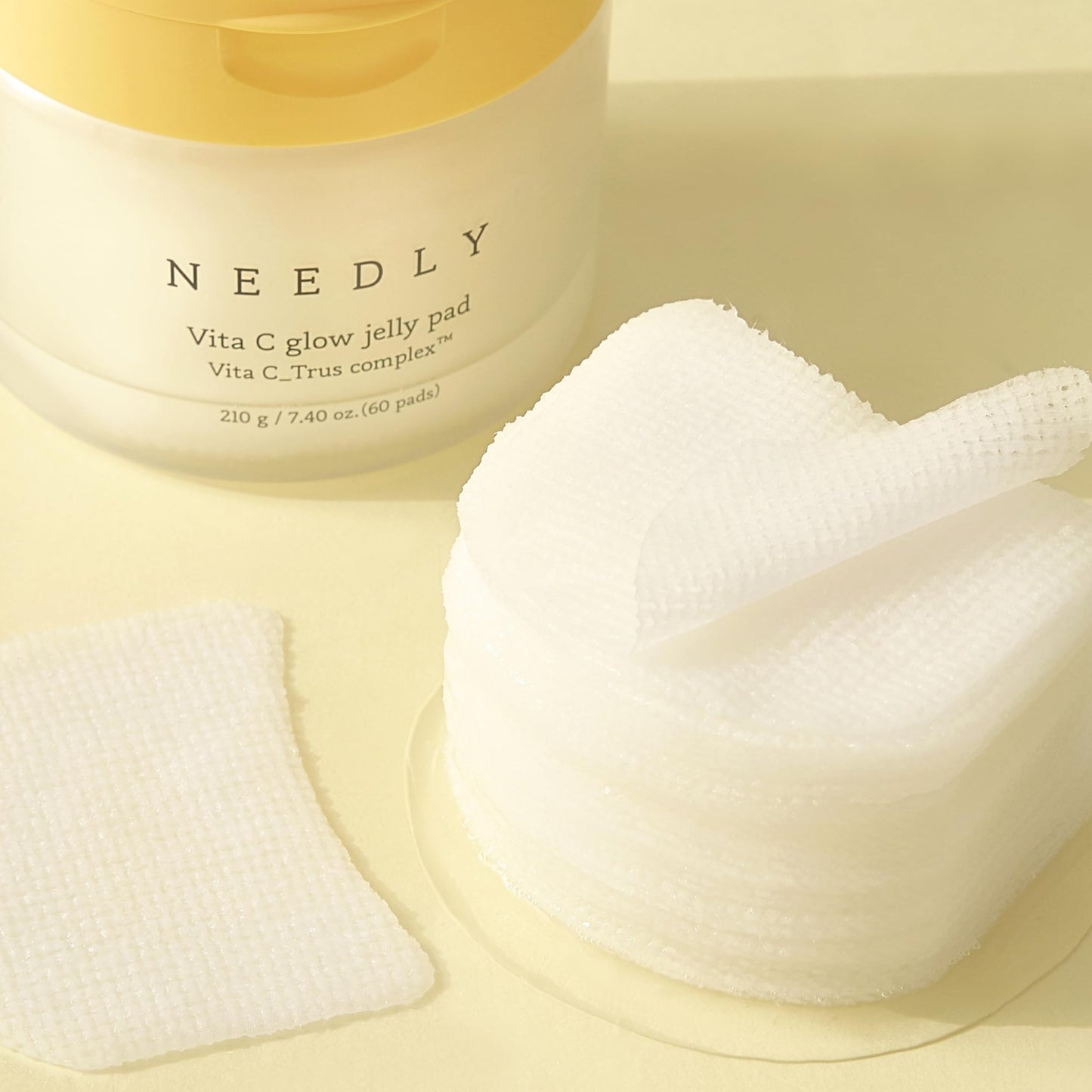 NEEDLY - Vita C Glow Jelly Pad (60ea) 210g - Daebak