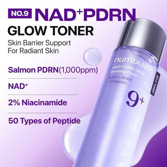 Numbuzin No. 9 NAD+ PDRN Glow Boosting Toner - Daebak