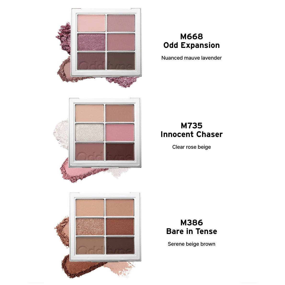 Oddtype Mute Sleek Eye Palette - Daebak