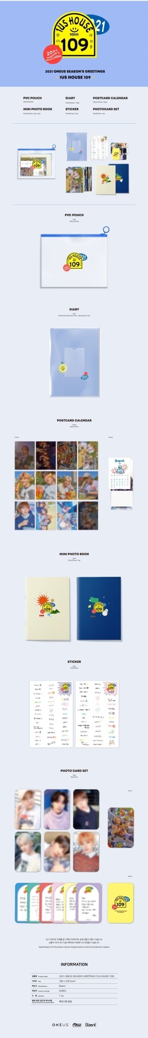 ONEUS 2021 Season's Greetings - Daebak