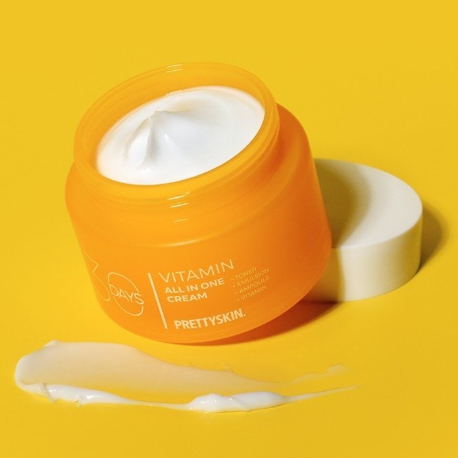 PRETTYSKIN 30 Days All-in-One Vitamin Cream 100ml - Daebak